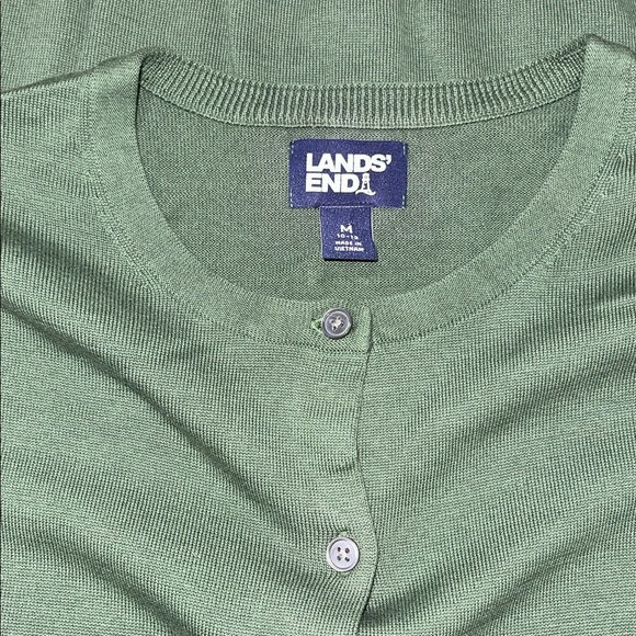 Lands’End Women’s Sweater Cardigan Button Down Size Medium. NWOT - Picture 17 of 17